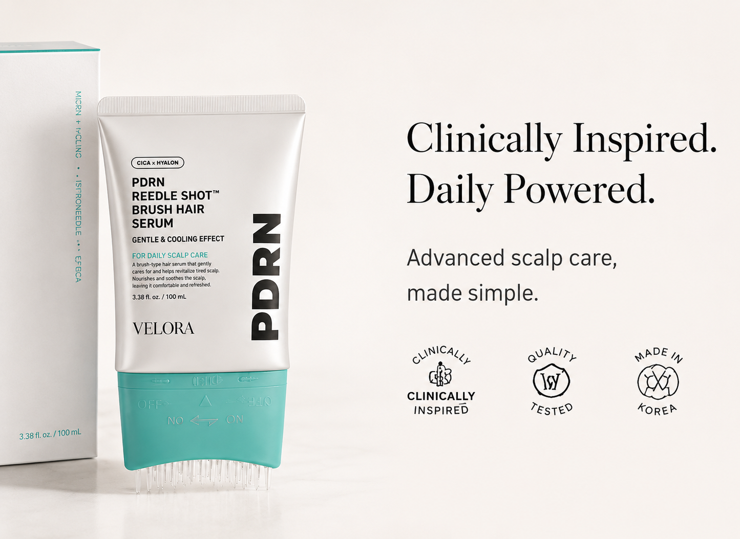 Velora HairAmpoule — PDRN Microneedling Hair Serum