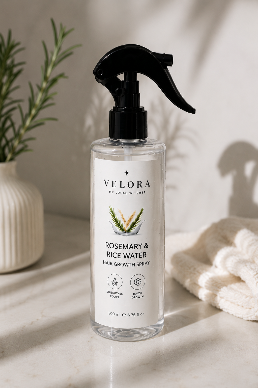 Rosemary Rice Water Hair Growth Spray