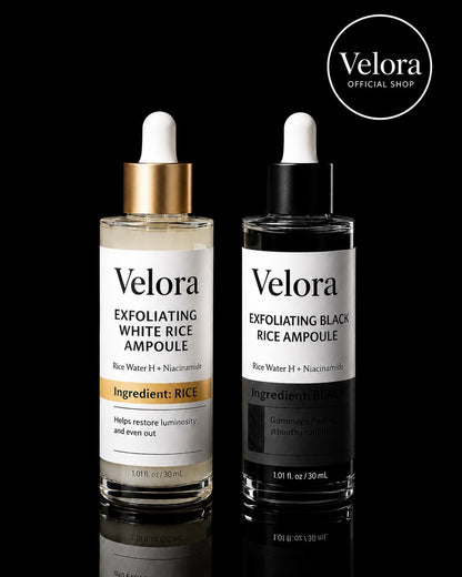 Velora GlowAmpoule — Korean Glass-Skin Fix